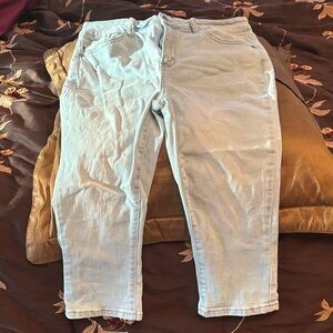 Judy Blue Light Blue Capri Skinny Jeans